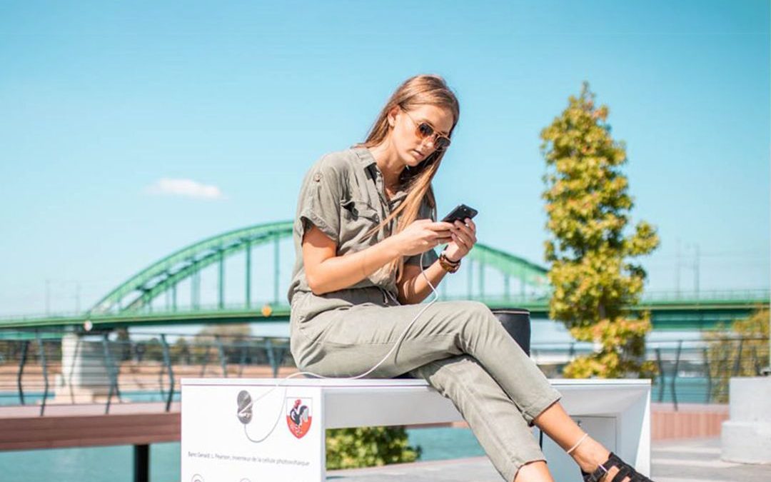 Smart Solar Benches